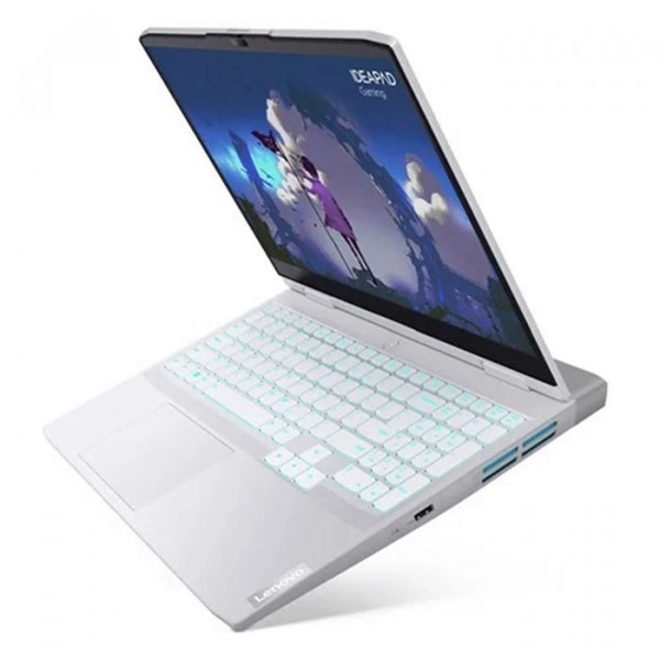 Laptop Lenovo IdeaPad Gaming 3 15IAH7 (82S9007UVN) (Core i7-12700H/16GB/512GB/GeForce RTX 3050Ti/15.6inch FHD/Windows 11 Home 64/Glacier White/2Y) Hàng chính hãng