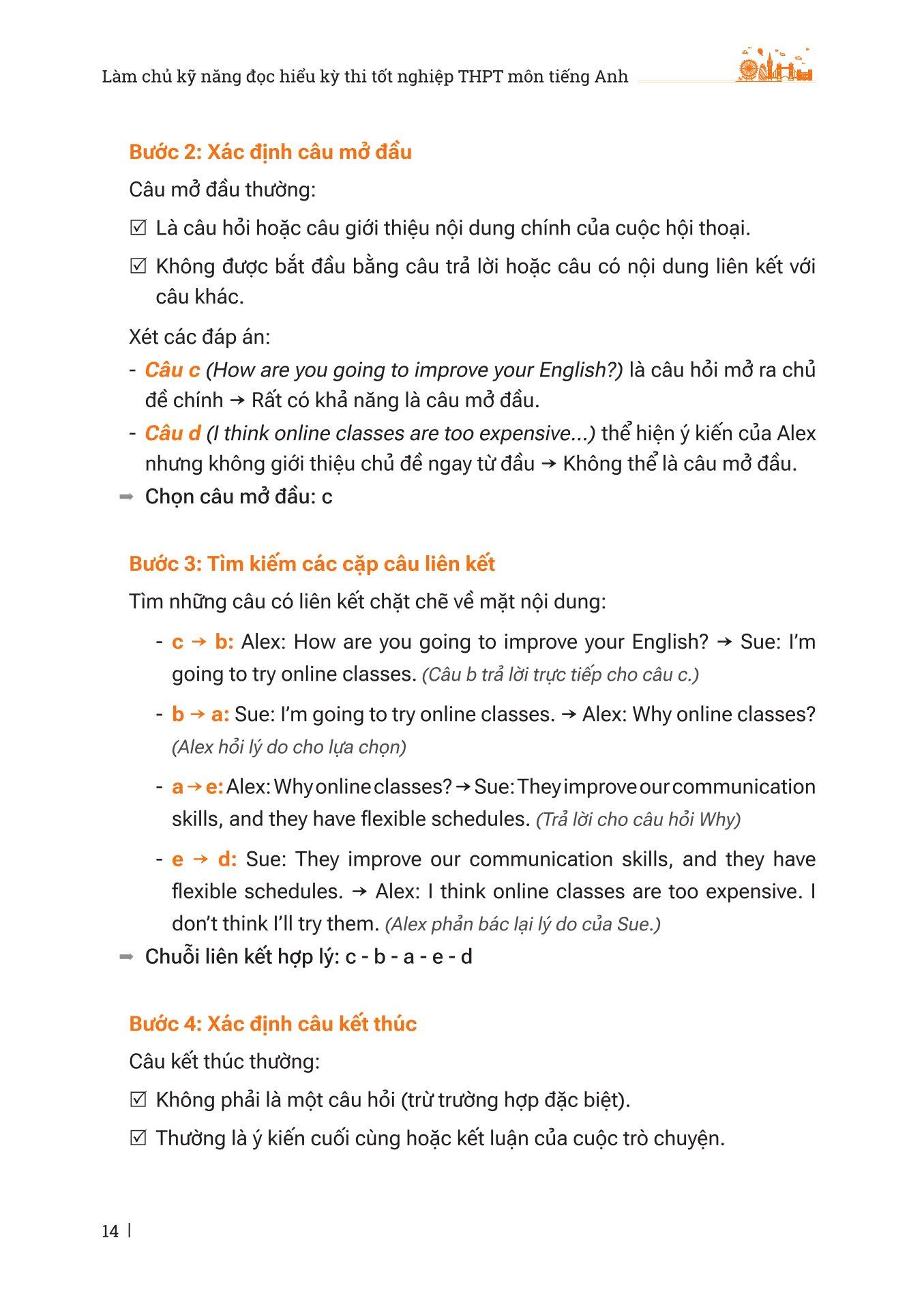 Sách - Làm Chủ Kỹ Năng Đọc Hiểu Kì Thi Tốt Nghiệp THPT - Môn Tiếng Anh