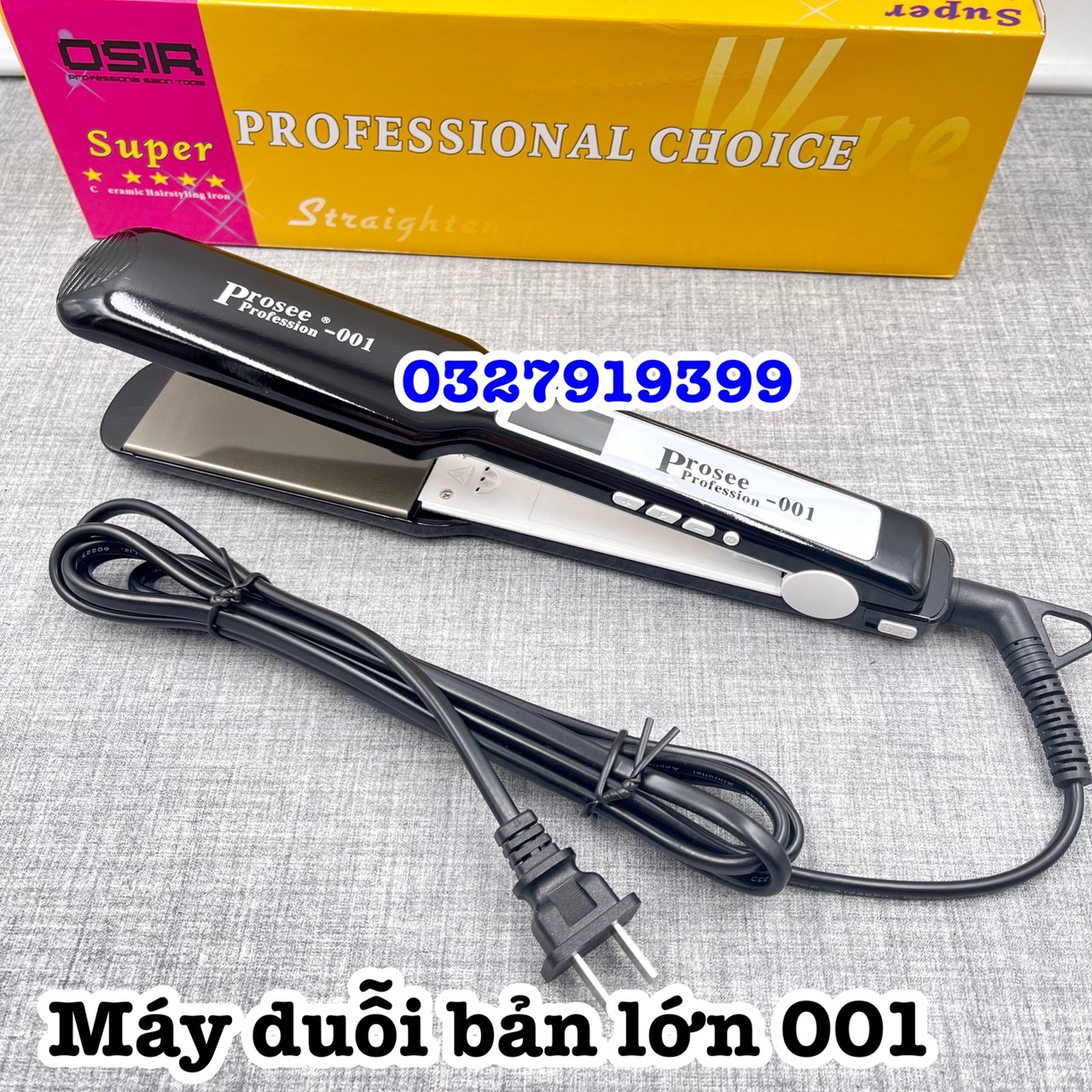 Máy duỗi tóc chuyên nghiệp bản lớn PROSEEE 001