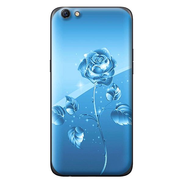 Ốp in cho Oppo F1s NỀN XANH HOA 1 - Hàng chính hãng