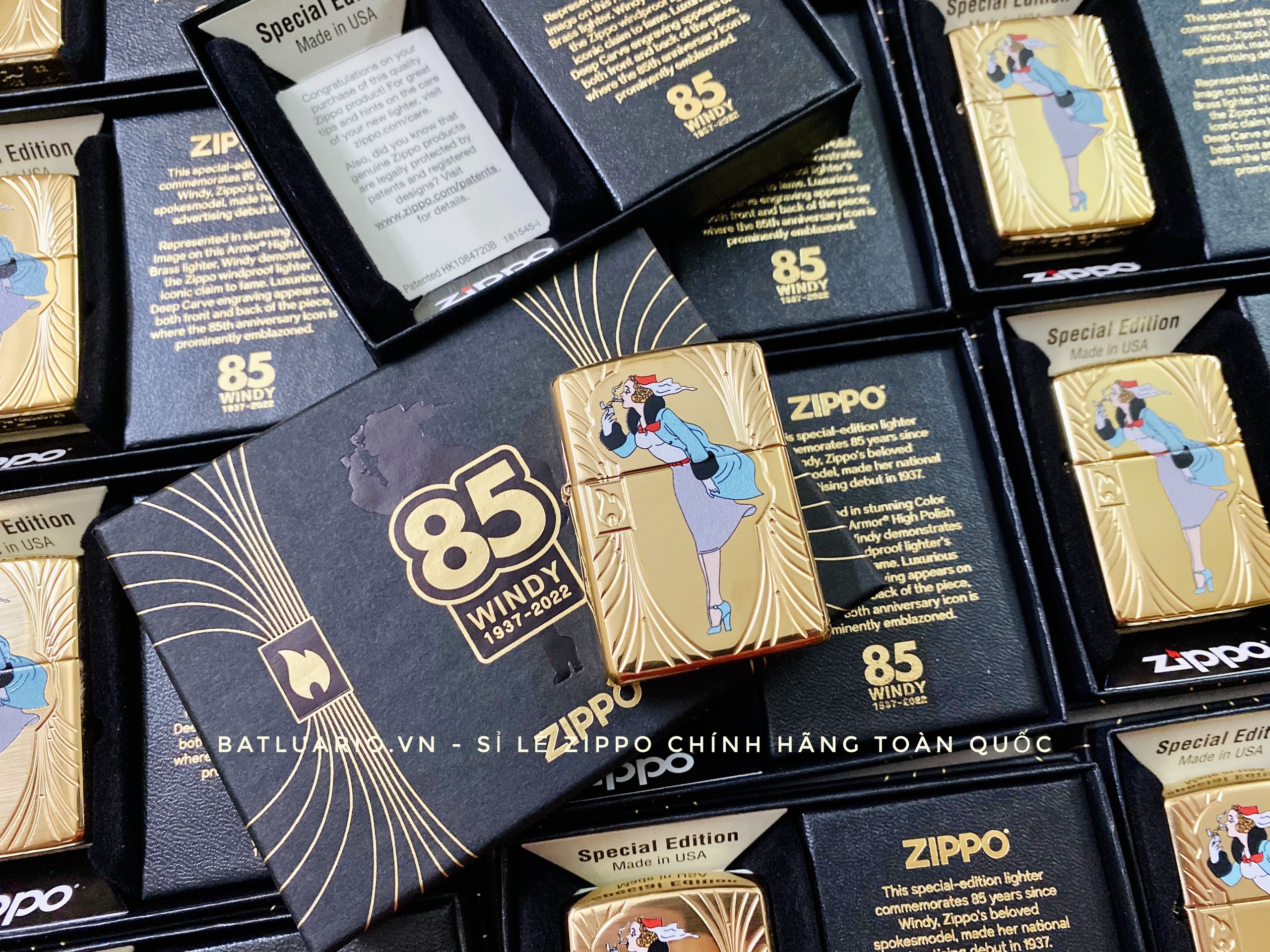 Bật Lửa Zippo 48413 – Zippo Windy 85th Anniversary Collectible