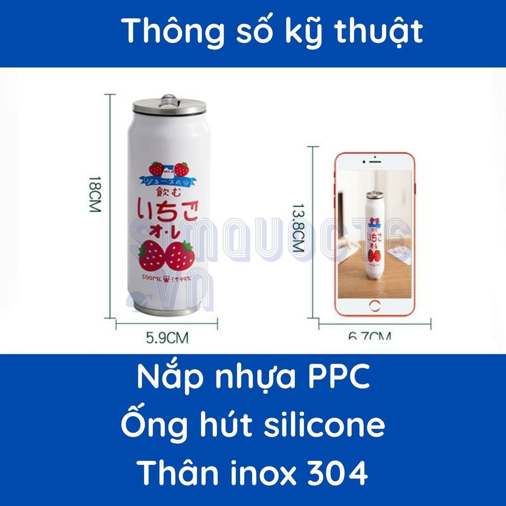 Bình Giữ Nhiệt 500ml Hình Lon Nước Nhật Bản