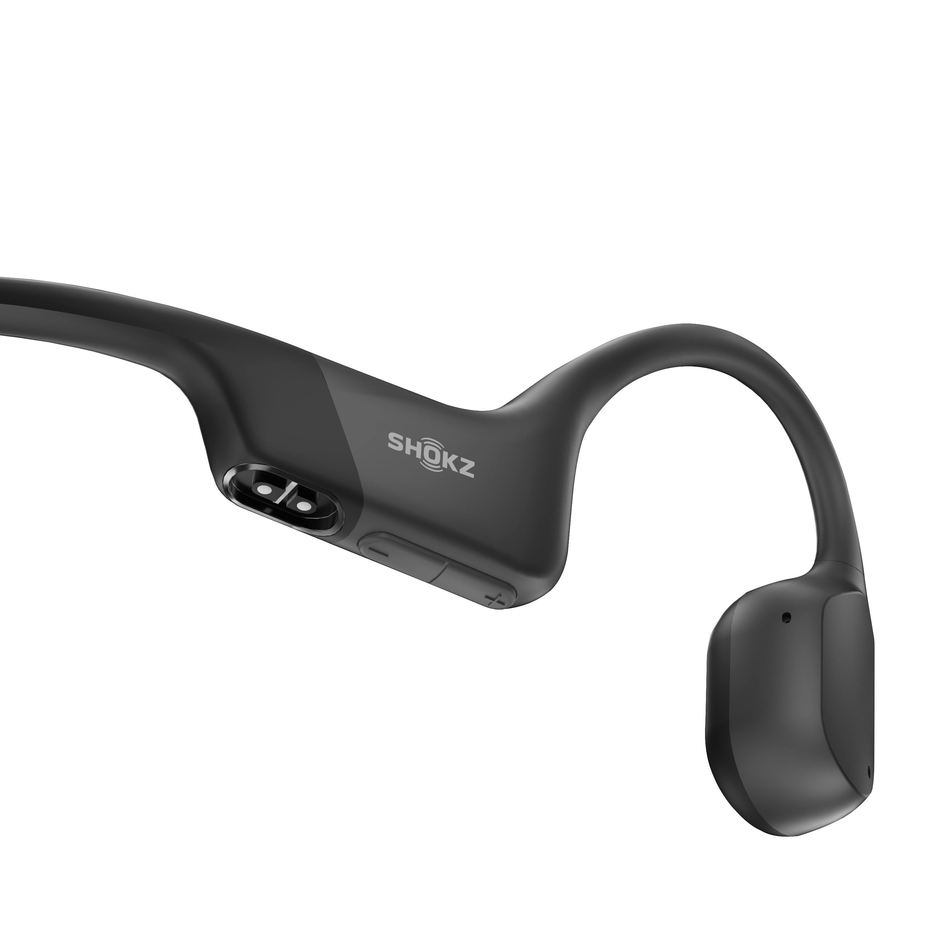 Tai Nghe Bluetooth Thể Thao Dẫn Truyền Âm Thanh Qua Xương SHOKZ OPEN RUN S803 Màu Đen - Hàng chính hãng