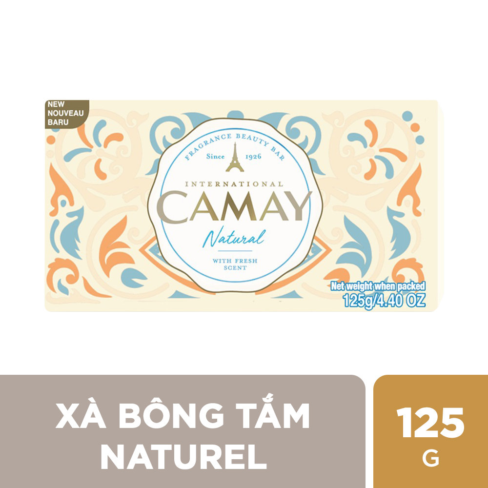 Xà Bông Tắm Camay Naturel 125g - 8999999058395