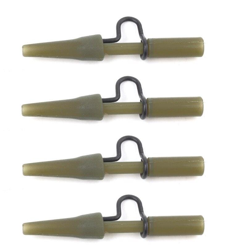 5pcs Heavy Duty Safety Clips Kit Quick Change Clips Swivel Snap Connector Carp Leads Weight Seeker Carp Fishing Equipment Tackle