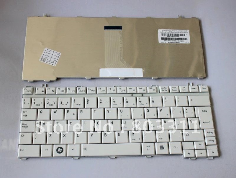 Bàn phím thay thế  dành cho laptop toshiba Portege M900