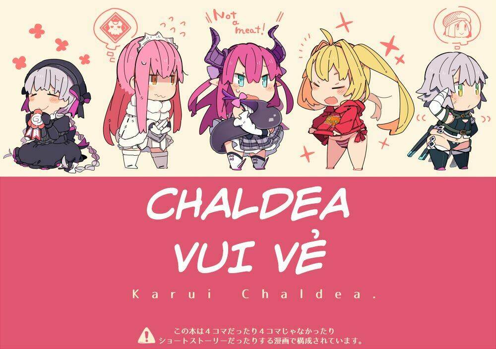 fgo: chaldea light-hearted chapter 1 1