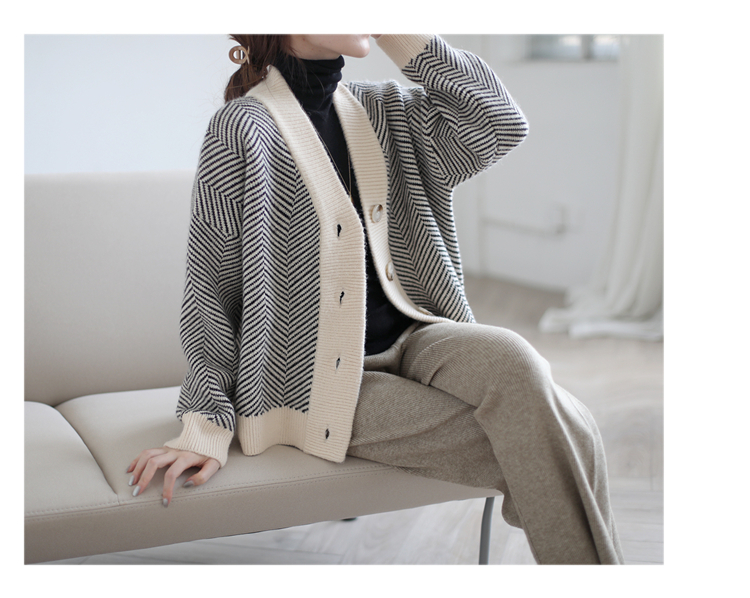 Áo len cardigan nữ form rộng thời trang phong cách Hàn Quốc freesize dưới 62kg