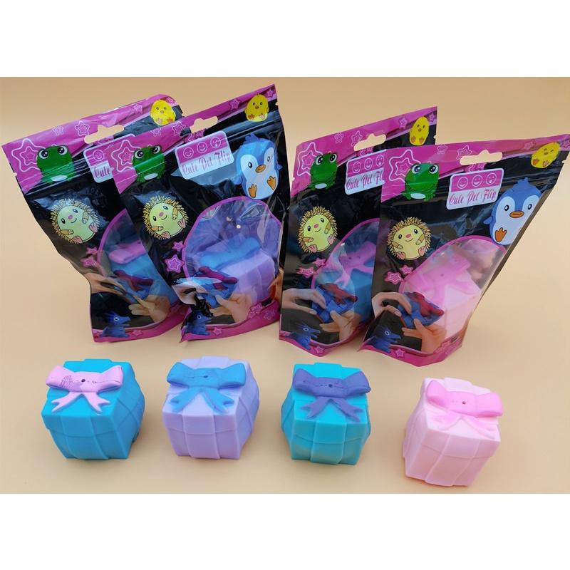 Squishy Mochi Gà Vàng Ếch Xanh Cánh Cụt mềm mịn dễ thương chân thực giảm stress
