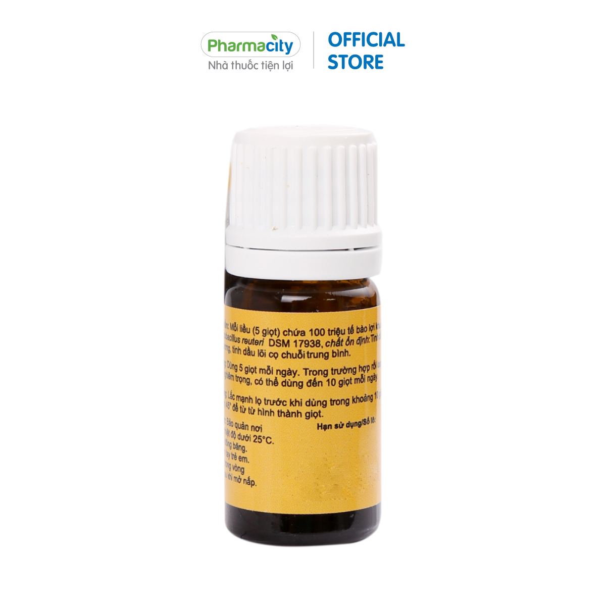 Dung dịch bổ sung lợi khuẩn tiêu hóa BioGaia Protectis Baby Drops