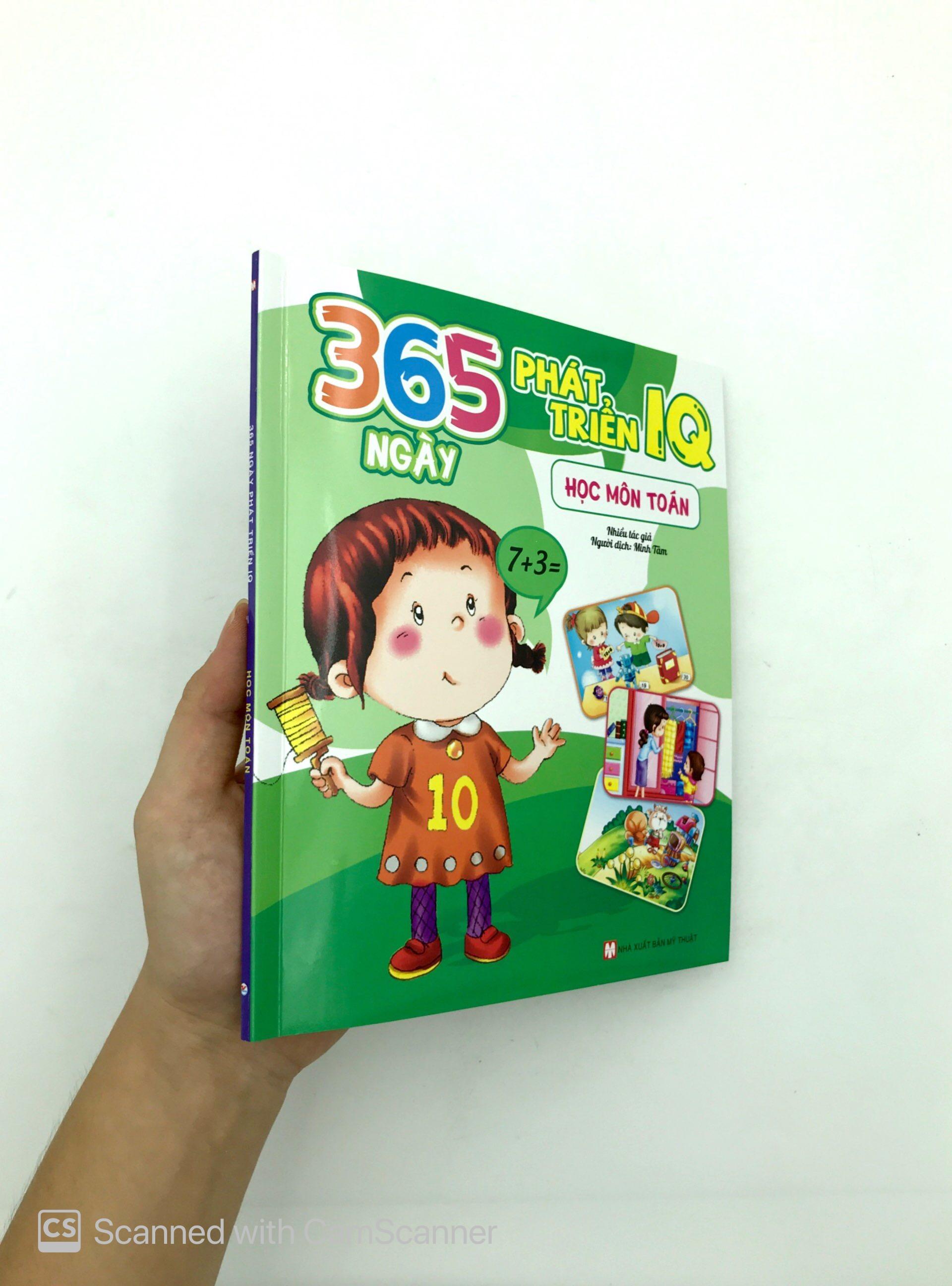 Sách 365 Ngày Phát Triển IQ - Học Môn Toán