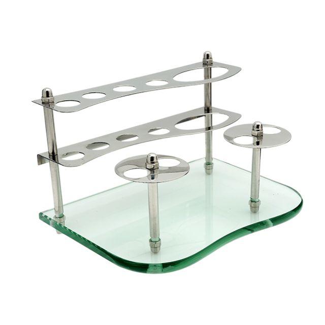 Kệ đựng ly, bàn chải, kem đáng răng Inox 304