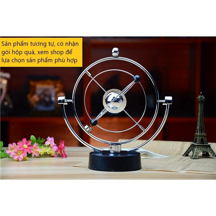Con lắc Newton dao động vĩnh viễn mô hình Hệ Hành Tinh , đồ chơi trang trí bàn học bàn làm việc.