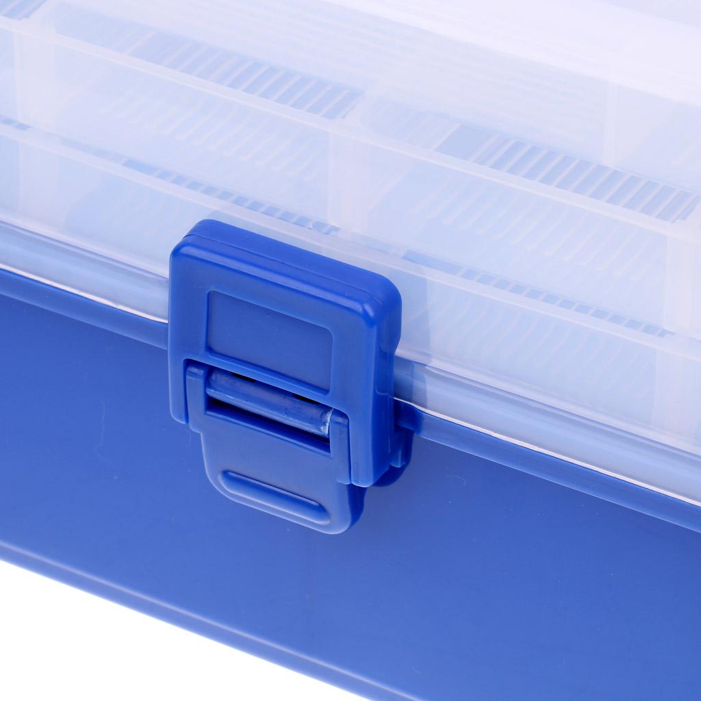 Waterproof Fishing Tackle Box Tray + Wooden Magnetic Fly Fishing Rod Holder