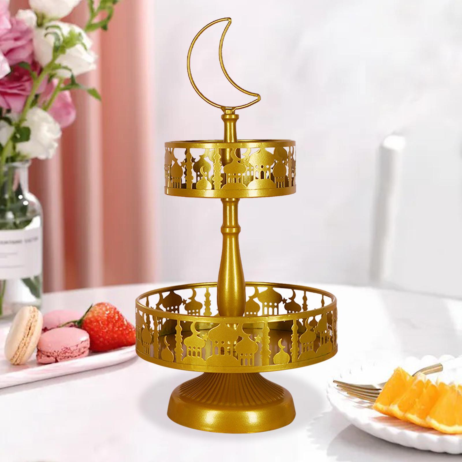 2 X Nordic Cake Stand Display Holder Decoration Iron for Wedding Holiday Use