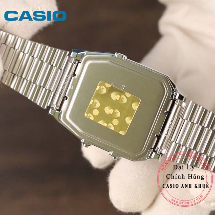 Đồng Hồ Casio Nam Dây Kim Loại AQ-800E-1A Chính Hãng