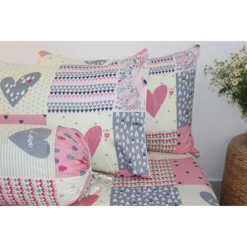 Bộ drap 4 món - cotton 100%