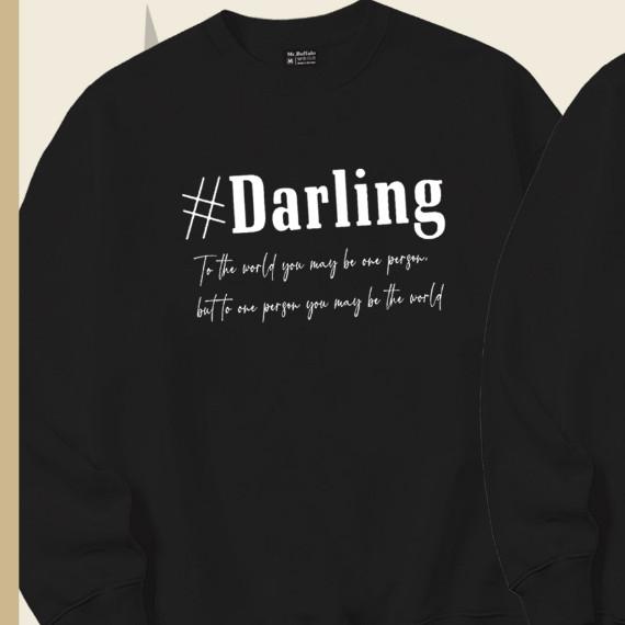 Áo Cặp Đôi Sweater form rộng darling bae Mr.buffa