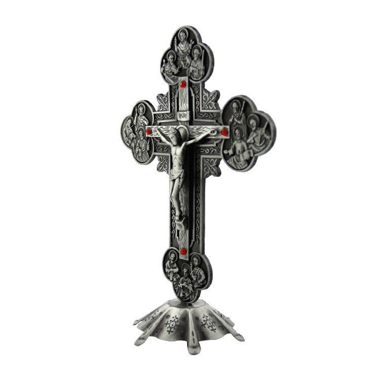 THÁNH GIÁ CHÚA JESUS - GIÊSU CÔNG GIÁO ĐỂ BÀN , XE HƠI TRỪ TÀ , BÌNH AN , BAN PHƯỚC CAO 20cm