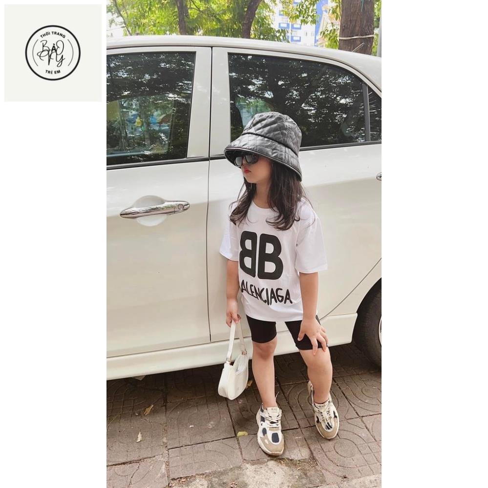 Thời trang trẻ em - Đồ bộ bé gái ngắn tay, thun 100% cotton mát mẻ