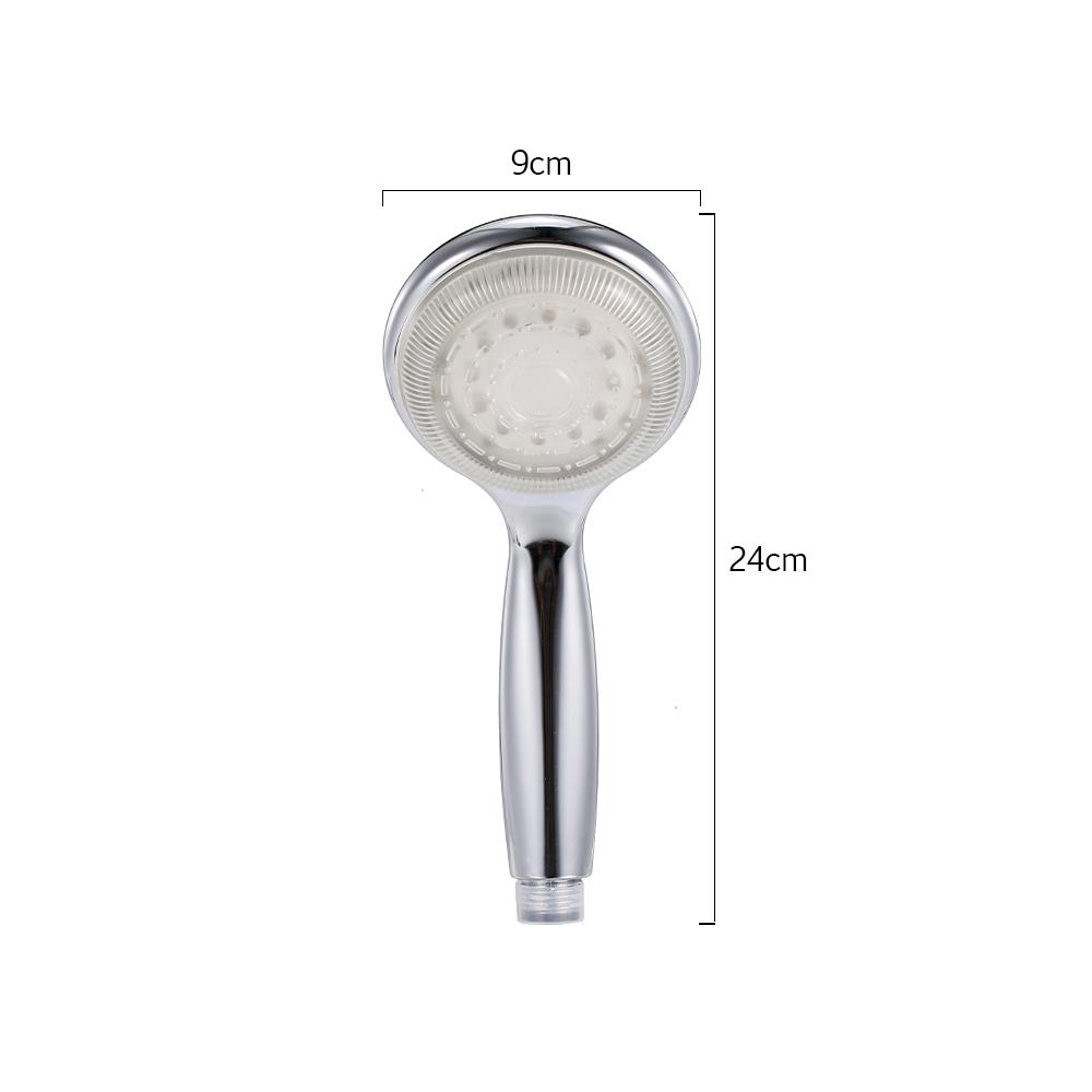 Vòi sen nhà tắm cầm tay có đèn LED, cảm biến nhiệt độ thay đổi màu sắc