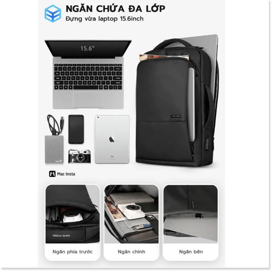 Balo đựng laptop kiêm cặp xách tay 2in1 thông minh Mark Ryden MOCHILA