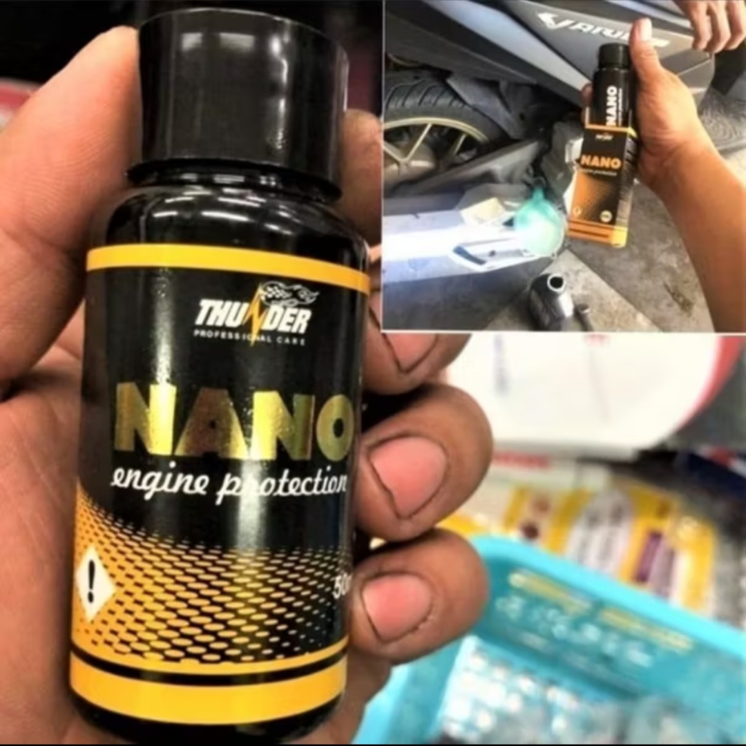 CHAI DUNG DỊCH NANO PHỤC HỒI BẢO VỆ ĐỘNG CƠ XE MÁY HÀNG CHUẨN