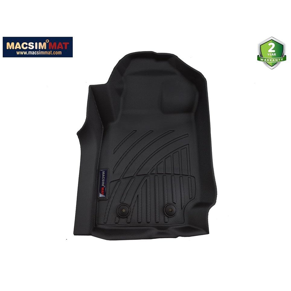 Thảm lót sàn xe ô tô Ford Ranger Raptor Nhãn hiệu Macsim chất liệu nhựa TPV cao cấp màu đen màu be