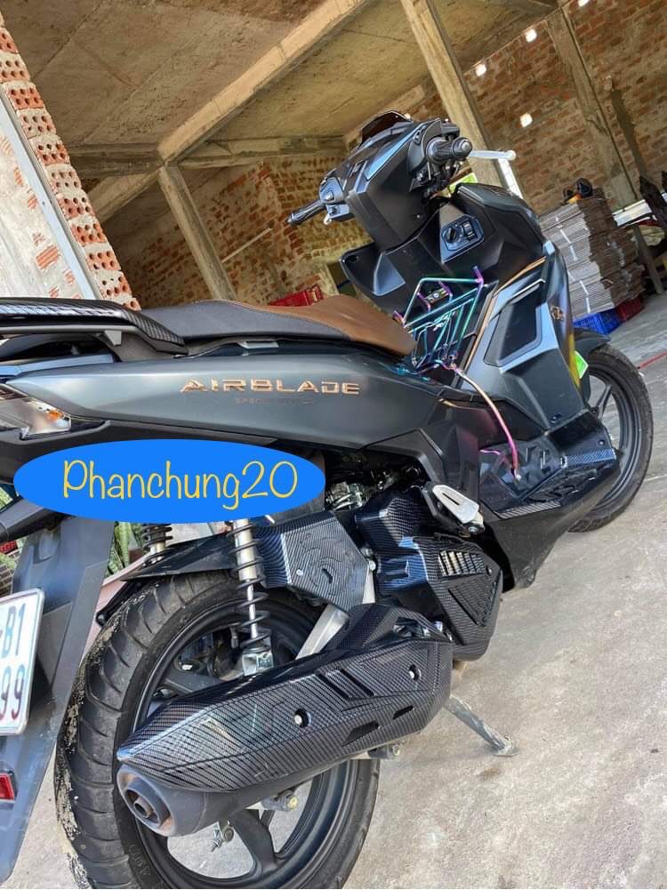CHỤP BÁCH PÔ DÙNG CHO ĐỜI XE AB 2020 2021 - 125 150cc CACBON