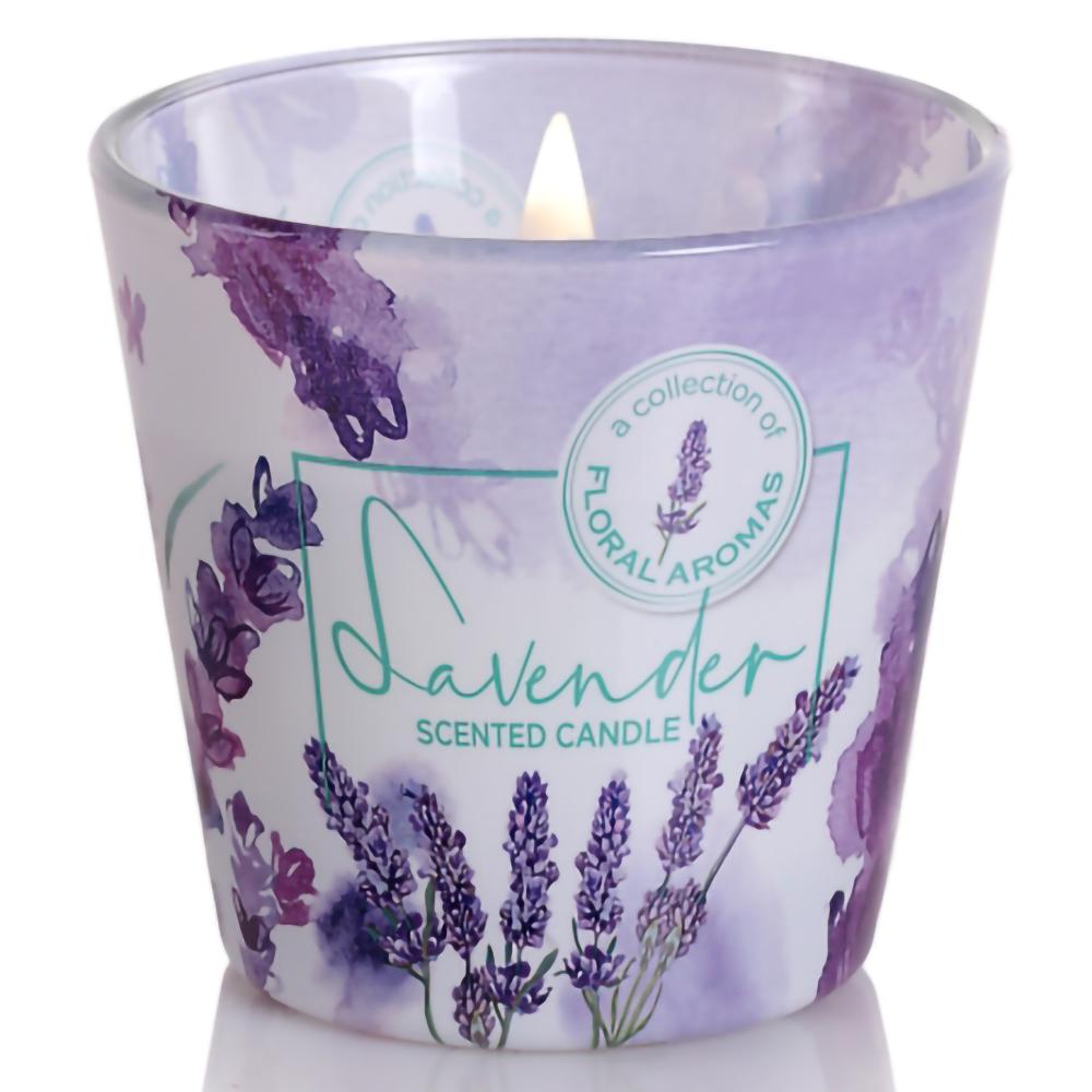 Ly nến thơm tinh dầu Bartek Lavender 115g QT5351 - oải hương, bạc hà, nến trang trí, thơm phòng, thư giãn, hỗ trợ khử mùi (giao mẫu ngẫu nhiên)