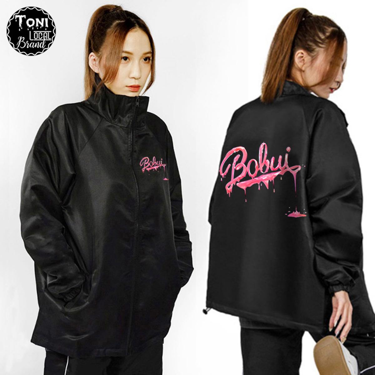 Áo Khoác Dù Local Brand Bobui Jacket Mero 2 lớp dày form rộng Unisex cổ bẻ