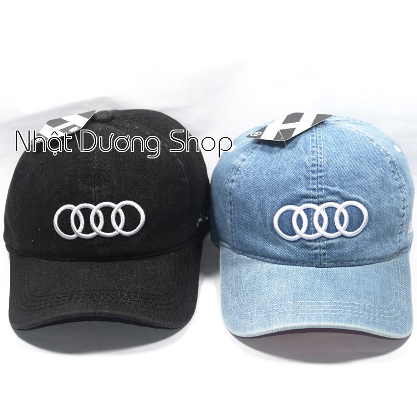 Nón kết jeans thời trang thêu chữ Au di & B.M.W - cá tính, phong cách phù hợp cho cả nam và nữ rất xịn sò