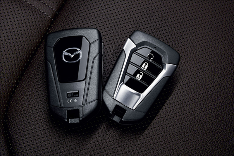 Bao da chìa khoá Mazda BT50, BT-50 all new 2021 2022 handmade da thật 008