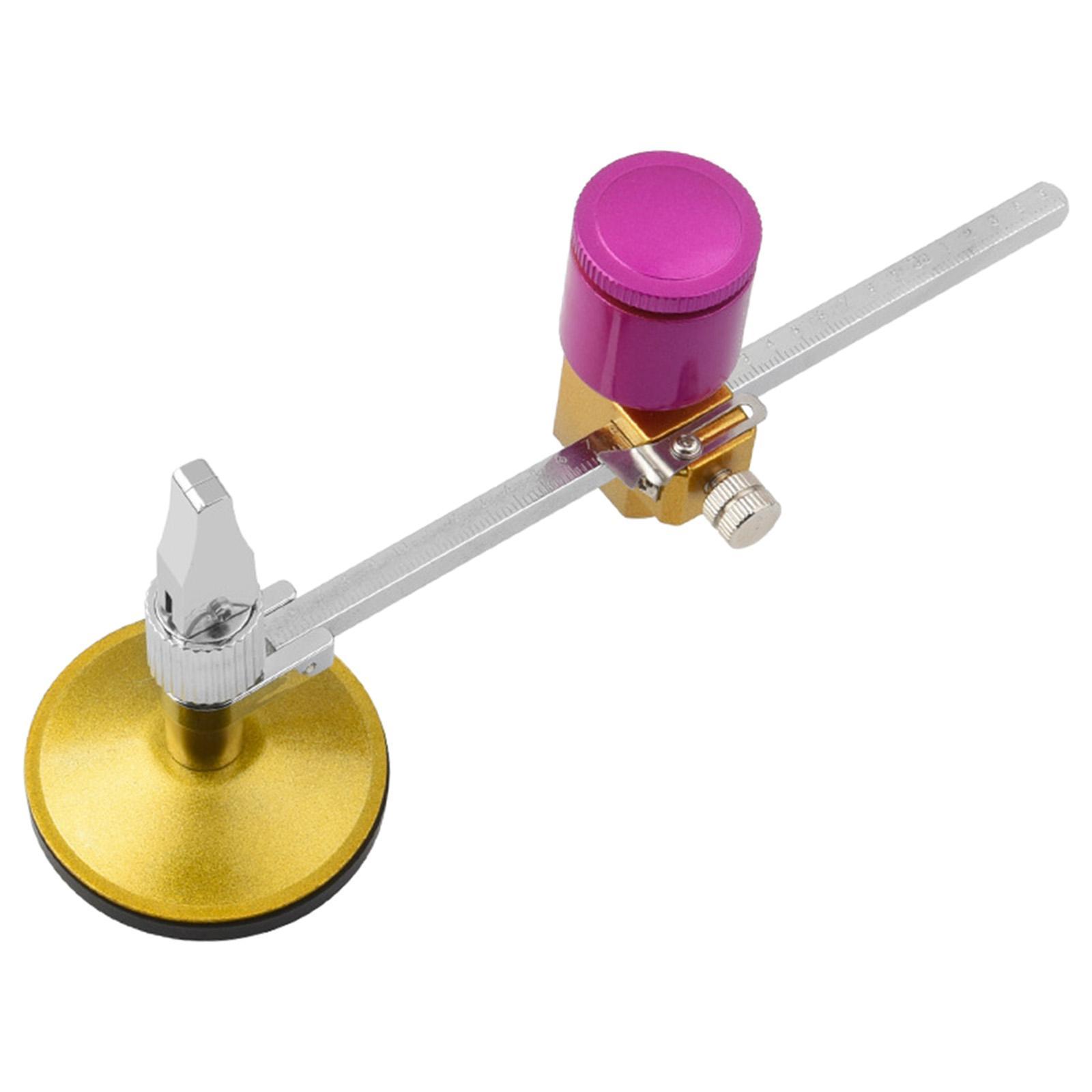 40cm/15.75inch Max. Round Dia Adjustable Glass Circle Cutting Suction Cup Cutter