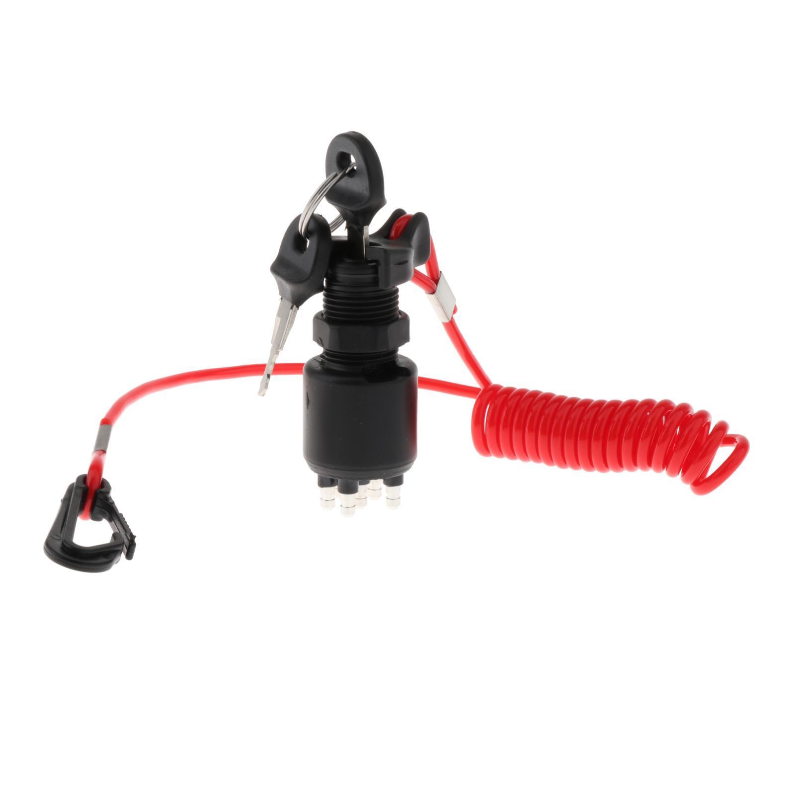 Ignition Key Switch 5005801 Replace Parts for Bombardier Outboard Motor