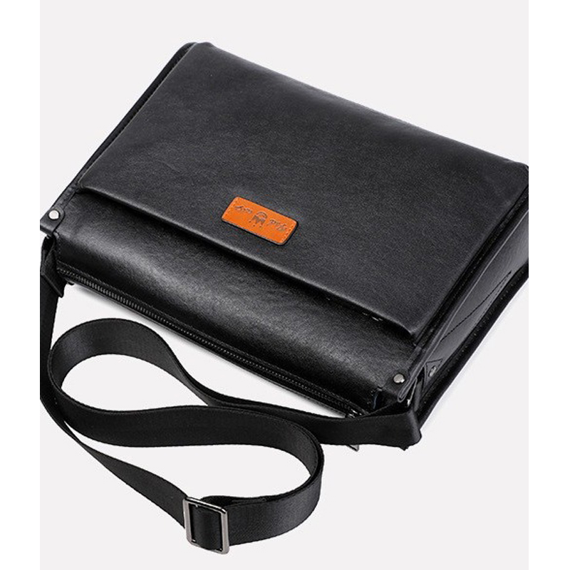 Túi đeo chéo nam DA BÒ THẬT - BEE GEE DCN9428