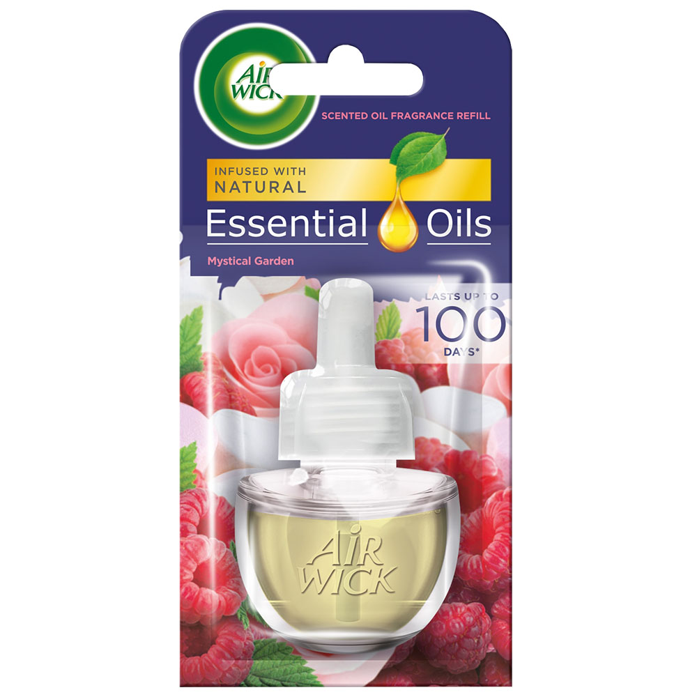 Lọ tinh dầu thiên nhiên Air Wick Mystical Garden 19ml QT016819 - hoa hồng hoàng gia