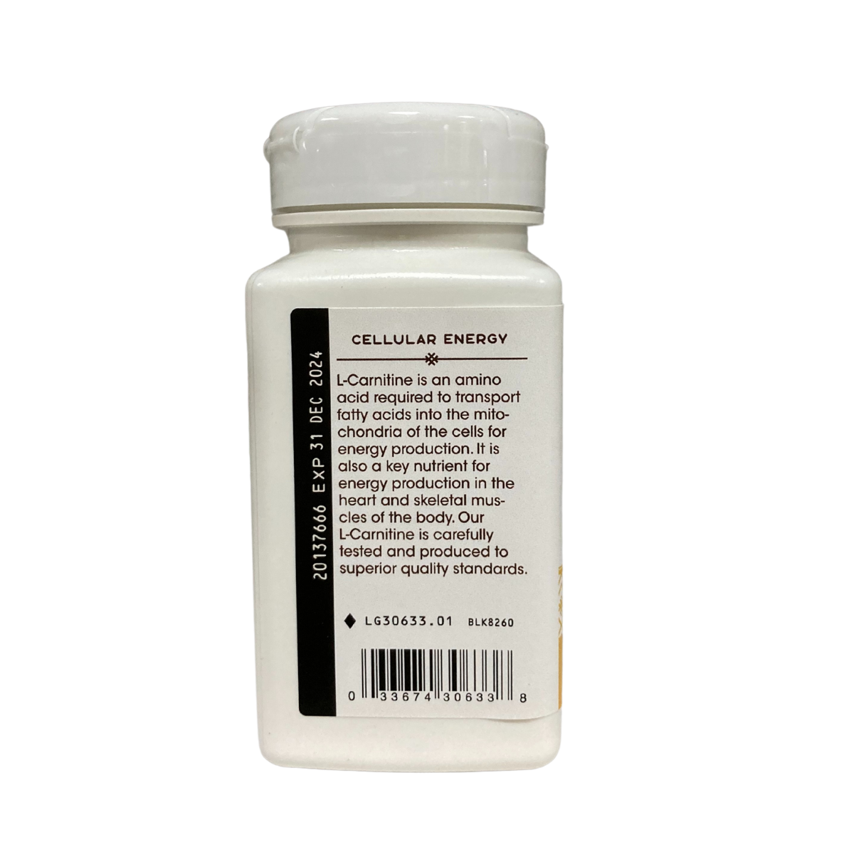 Viên Uống Bổ Sung L - CARNITINE Hỗ Trợ Chức Năng Tim, Xương Chắc Khỏe