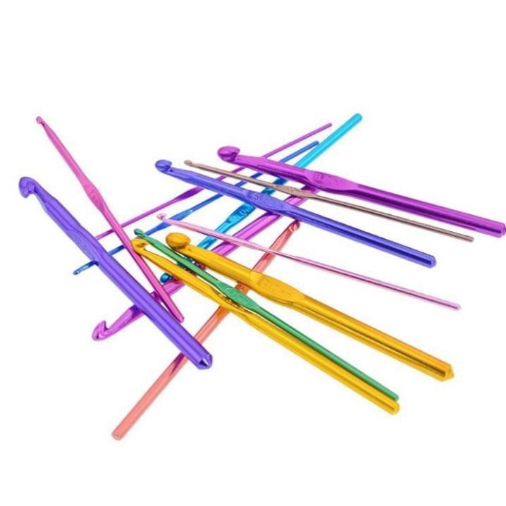 Kim móc len bằng kim loại để đan DIY handmade
