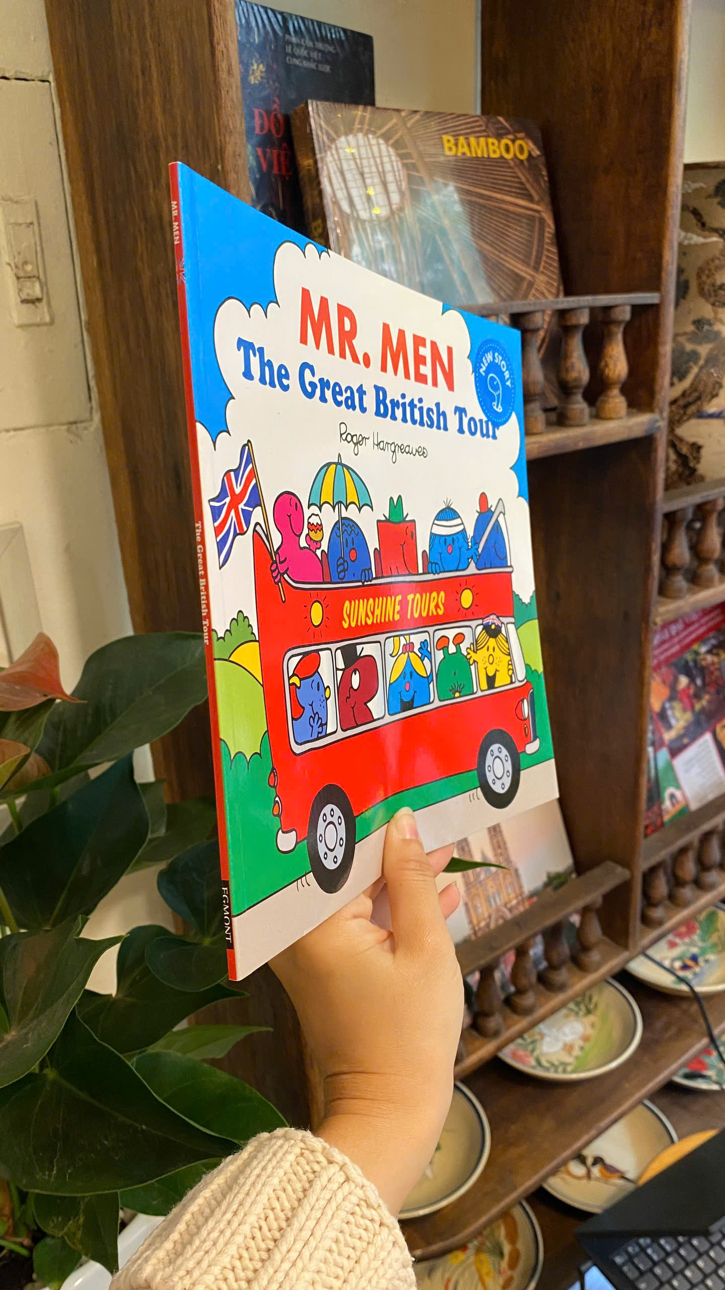 Sách - Mr. Men: The Great British Tour by Roger Hargreaves | Children's English Picture Book