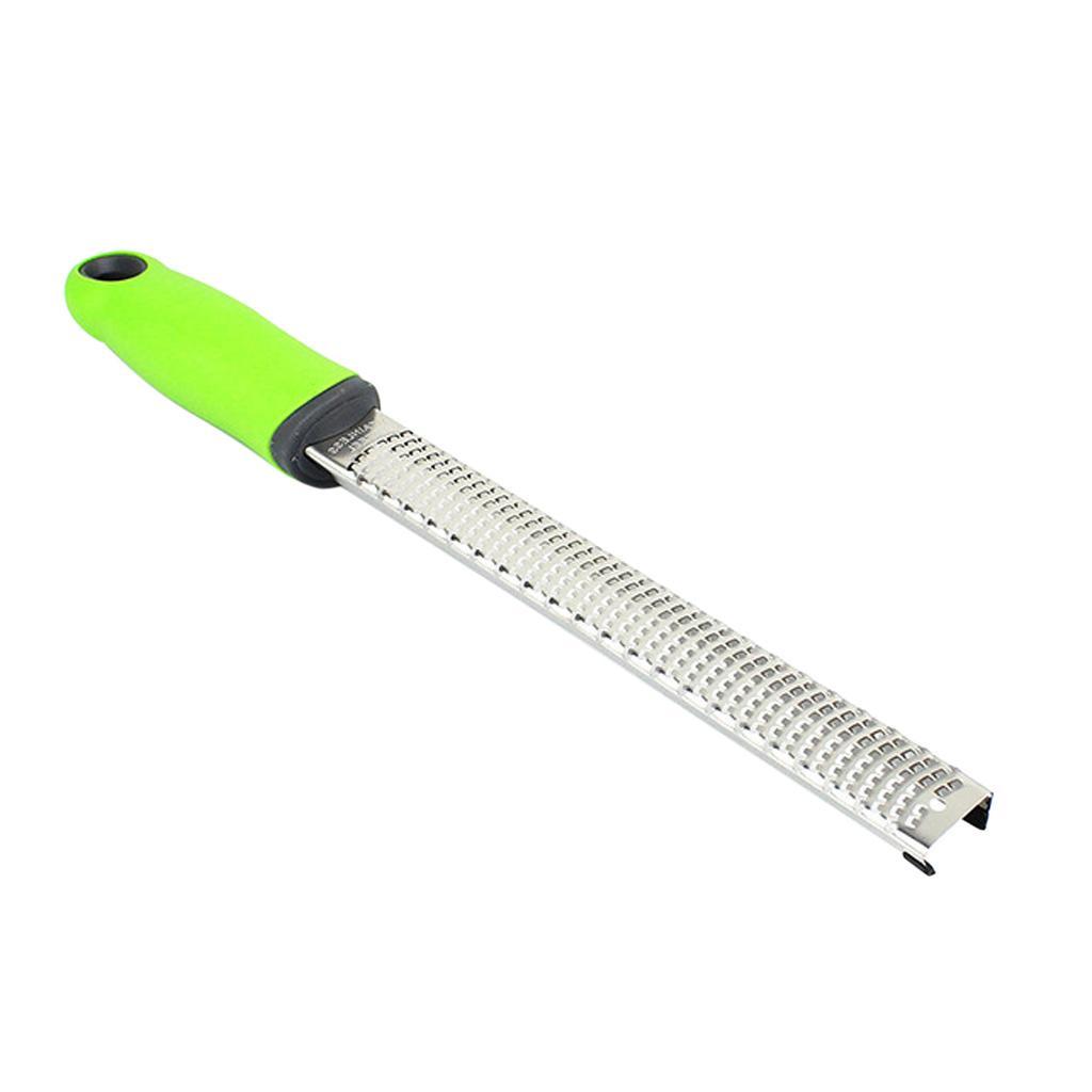 Citrus Lemon Zester Handheld Cheese Grater Nutmeg Chocolate Stainless Steel