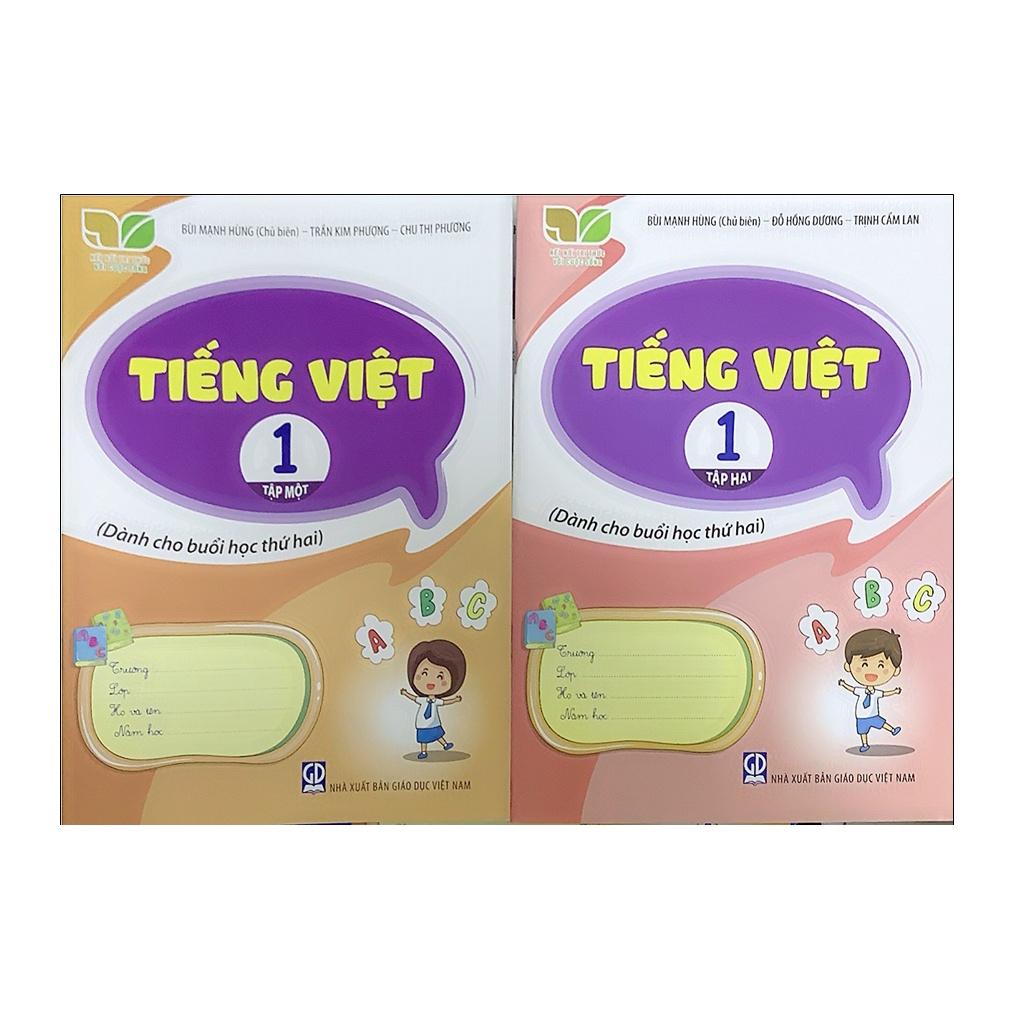 Sách - Combo Tiếng Việt 1 - Dành cho buổi học thứ hai (Tập 1+Tập 2)