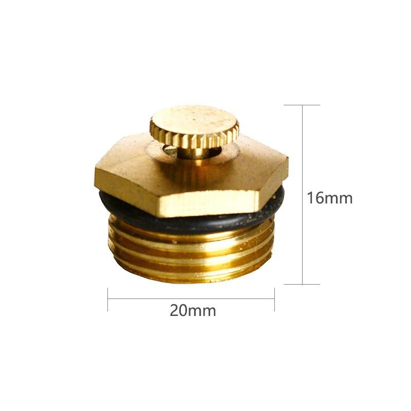 Combo 5 béc tưới phun sương đồng chỉnh lưu lượng