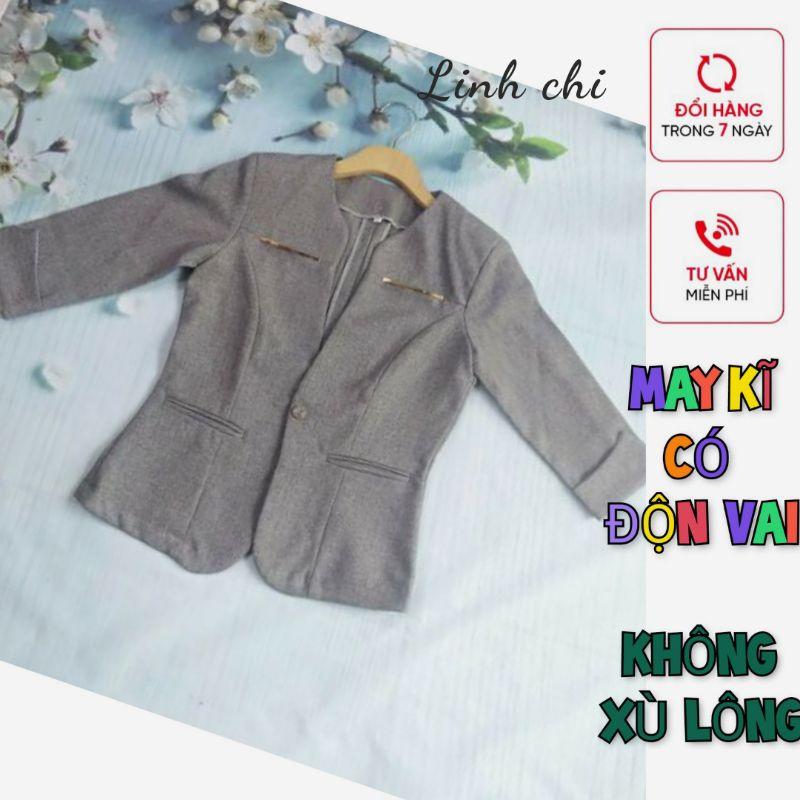 ÁO VEST XÁM TAY LỠ CAO CẤP TLX02