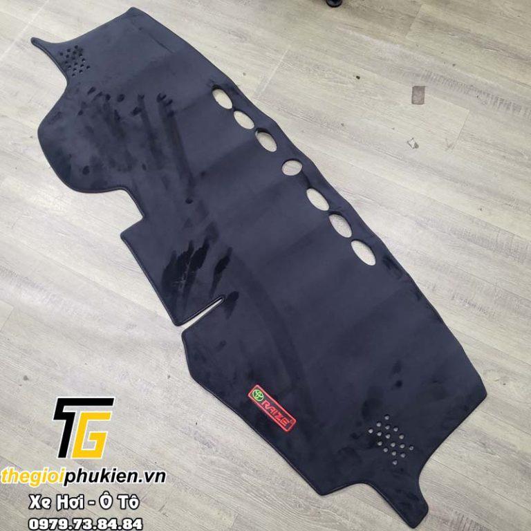 Thảm nhung taplo chống nắng Toyota Raize 2021