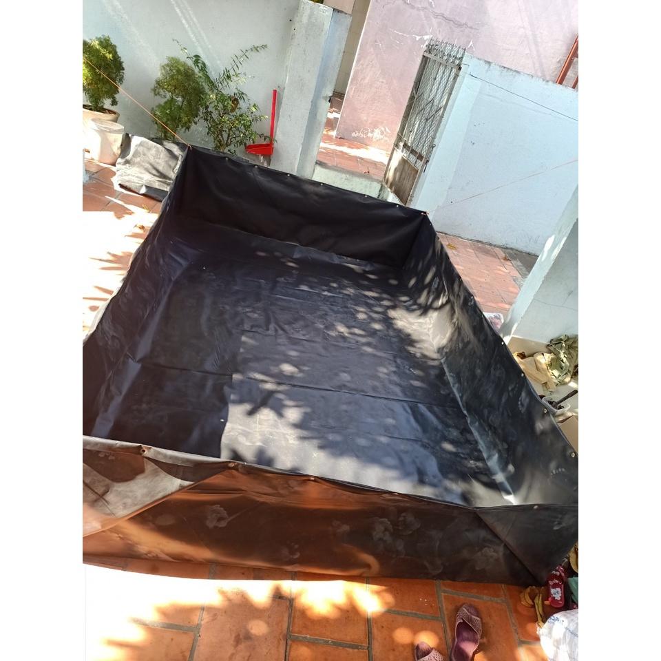 BỂ BẠT, BỂ BẠT HDPE CHỐNG THẤM NUÔI ỐC, LƯƠN, CUA, CÁ, ẾCH.
