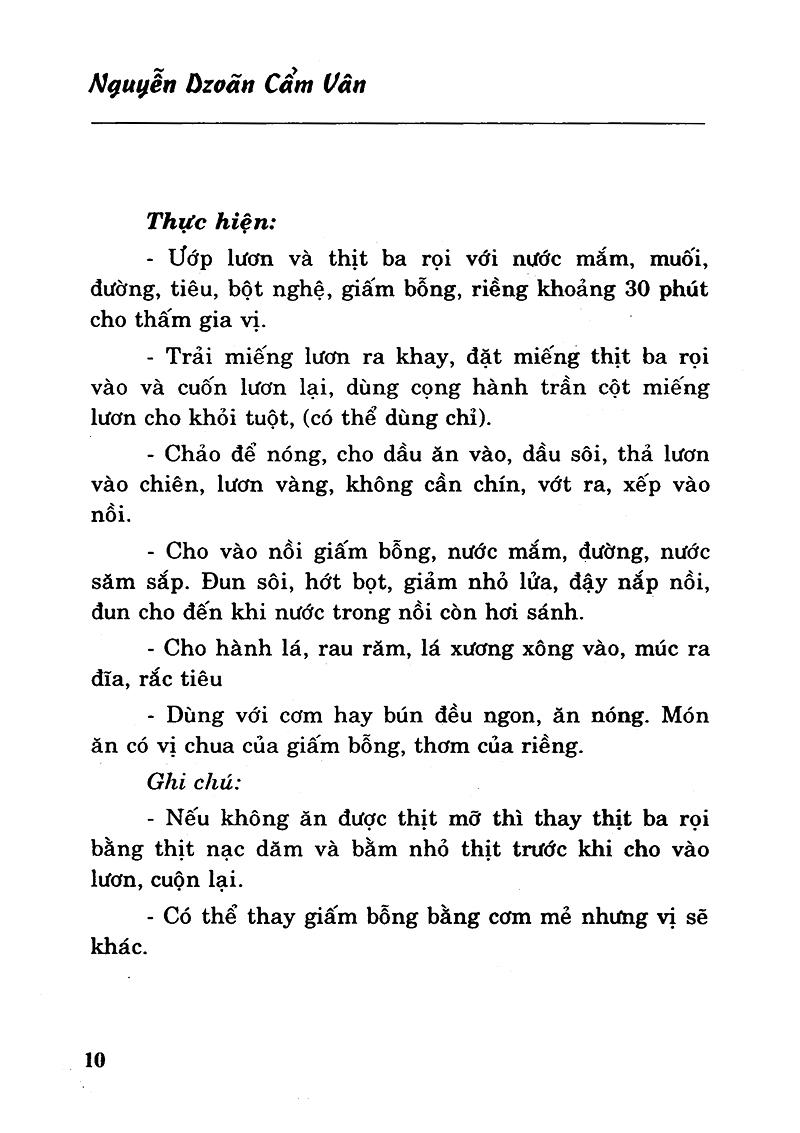 Sách 52 Món Ăn Ngày Chủ Nhật