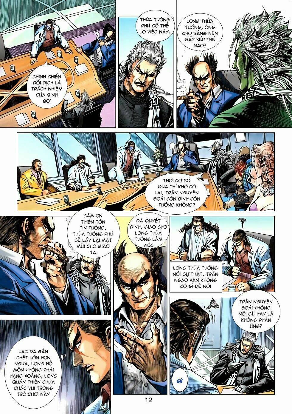 tân tác long hổ môn chapter 582 12