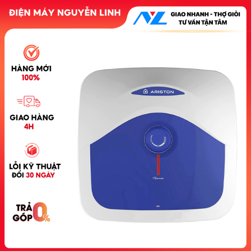BLU 30 R 2.5 FE - Máy nước nóng gián tiếp Ariston 30 Lít BLU 30 R 2.5 FE hàng chính hãng