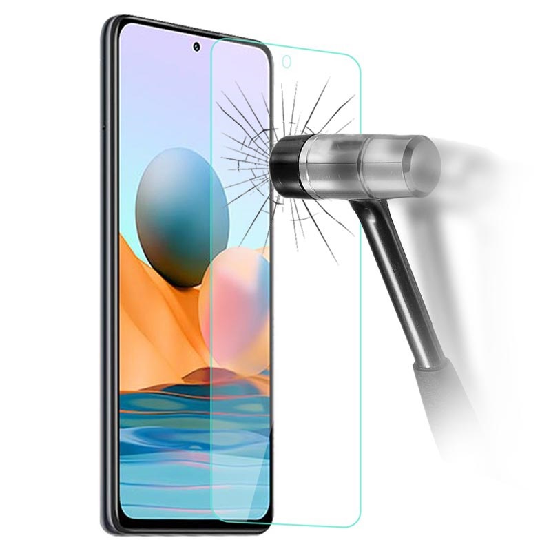 Kính cường lực cho Xiaomi Redmi Note 10 Pro nhám chống vân tay/ full màn hình/ không viền màu